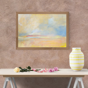 Dreamy Seascape Painting Photo Print