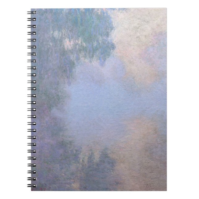 Dreamy Sky Reflections Impressionist Notebook (Front)
