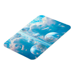 Dreamy Sky Surreal Nature Landscape Magnet