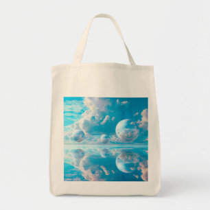 Dreamy Sky Surreal Nature Landscape Tote Bag