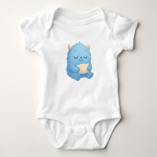 Dreamy Sleepy Monster Baby Bodysuit — Sweet Dreams