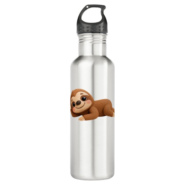 Dreamy Sloth 710 Ml Water Bottle (Front)
