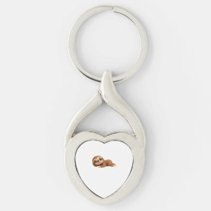 Dreamy Sloth Key Ring