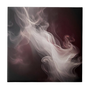 Dreamy Smoke Abstract Marble Ceramic Tile