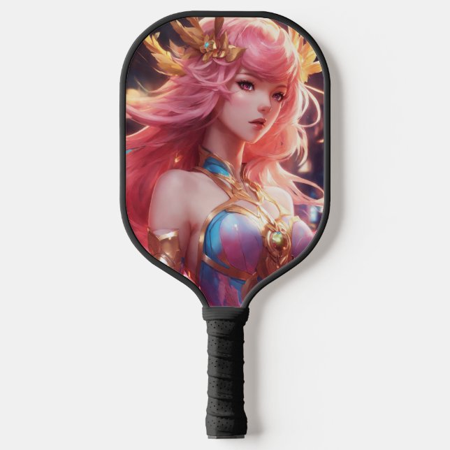 Dreamy Sports Toys Collection with Whimsical Desig Pickleball Paddle (Front)