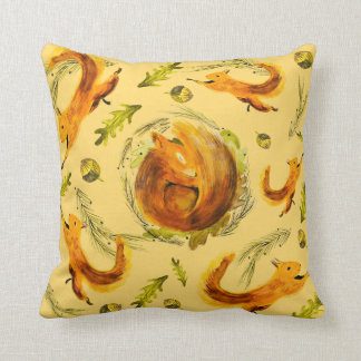 dreamy squirrel cushion