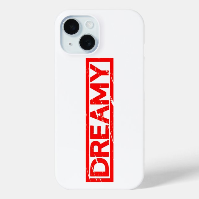 Dreamy Stamp Case-Mate iPhone Case (Back)