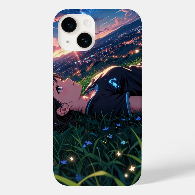Dreamy Star Gazing Case-Mate iPhone Case (Back)