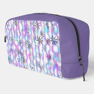 Dreamy Starburst Waves Pattern Dopp Kit