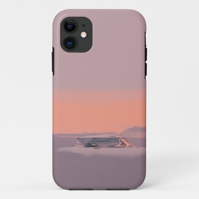 Dreamy Sunset Drive Mobile Case (Back)
