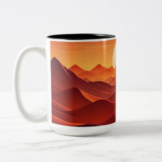 Dreamy Sunset Wave Horizon Mug