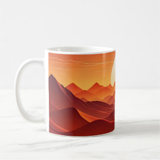 Dreamy Sunset Wave Horizon Mug