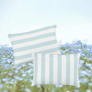 Dreamy Sweet Blue And White Stripe Decorative Cushion