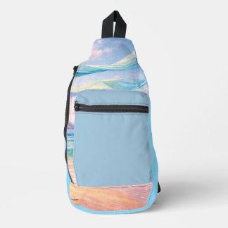 Dreamy Tropical Paradise Sling Bag