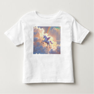Dreamy Unicorn Glow – Magical Kids Design Toddler T-Shirt