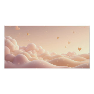 Dreamy Valentine’s Day Romantic Décor Poster