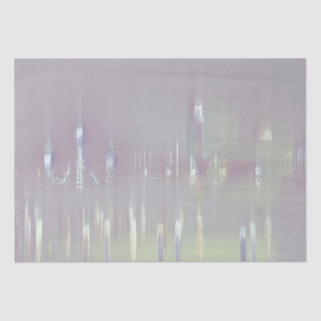 Dreamy Venice Italy Tissue Paper (Front)