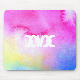 Dreamy Watercolor Mouse Pad