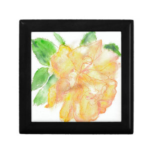Dreamy Watercolor Rose Gift Box