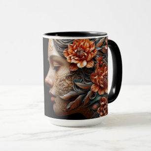 Dreamy Watercolor Tattoo Mug