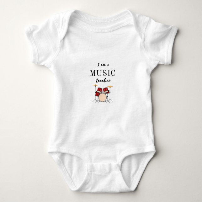 Dreamy Watercolor Tattoo T-Shirt Baby Bodysuit (Front)