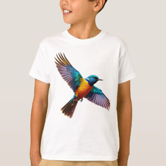Dreamy Watercolour Bird T-Shirt