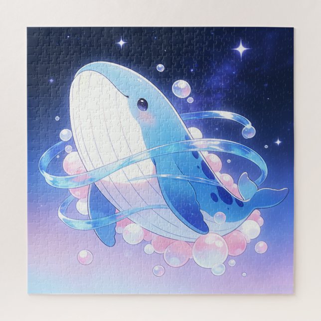 Dreamy Whale Puzzle (Vertical)