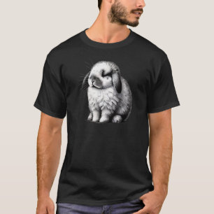 Dreamy Whiskers - Resting Bunny Bliss by TSQ T-Shirt