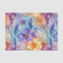 Dreamy Wildflower Decoupage Paper