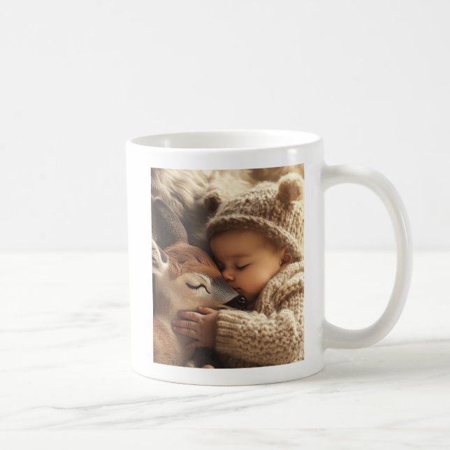 Dreamy Winter Slumber Mug (Right)