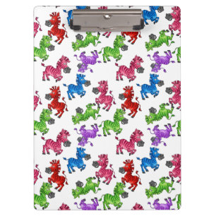 Dreamy Zebra World Clipboard