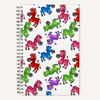 Dreamy Zebra World Notebook