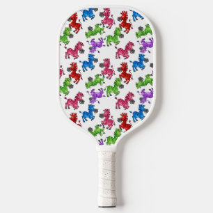 Dreamy Zebra World  Pickleball Paddle