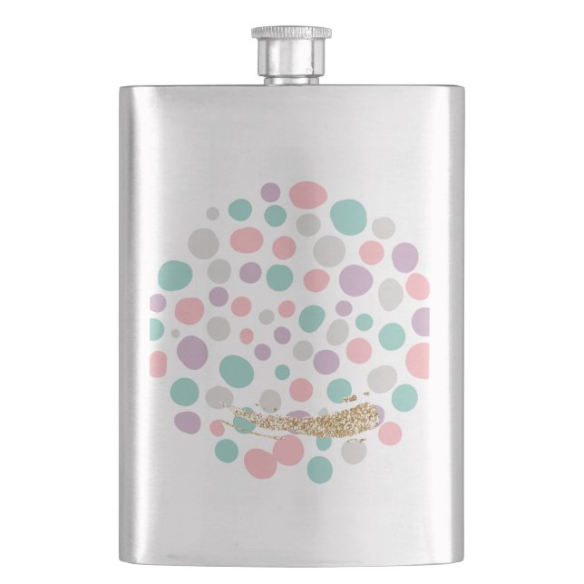 DreamyPastels Hip Flask (Front)