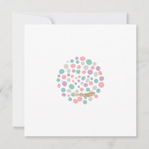 'DreamyPastels' Holiday Card
