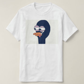 DreamySupply Smoking Duck Men's White T-Shirt