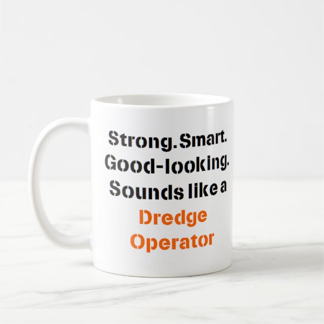 dredge operator sound Mug (Left)