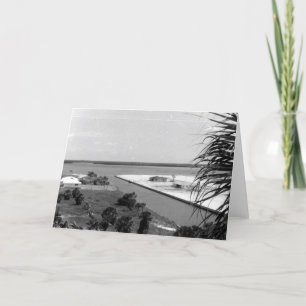 Dredging the Island, Marco Island, Florida, 1972 Card