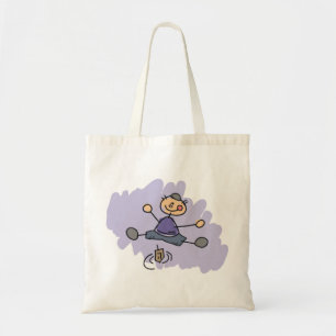 Dreidel Boy Tote Bag