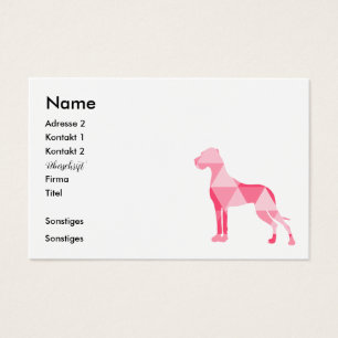 Dreiecks Dogge
