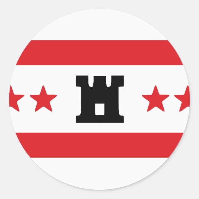 Drenthe, Netherlands Classic Round Sticker (Front)