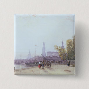 Dresden 15 Cm Square Badge