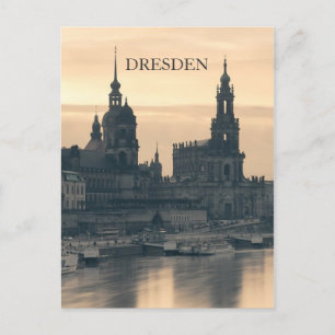 Dresden at Sunset Postcard