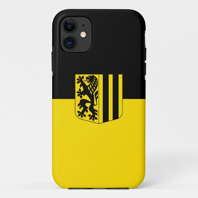 Dresden emblem Germany flag symbol coat arms Case-Mate iPhone Case (Back)