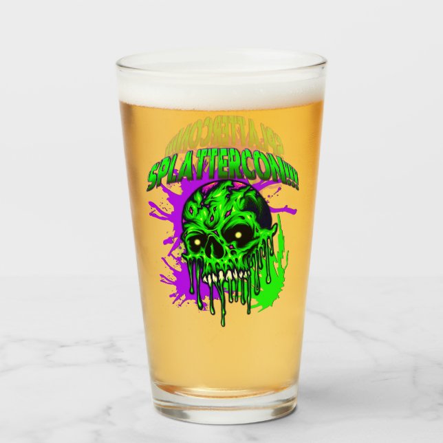 Dresden Fans SplatterCon Glass (Front Filled)