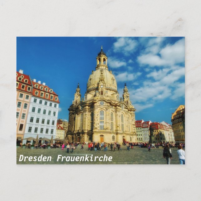 Dresden Frauenkirche Postcard (Front)