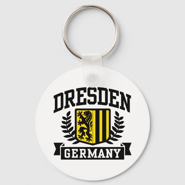 Dresden Germany Key Ring (Front)
