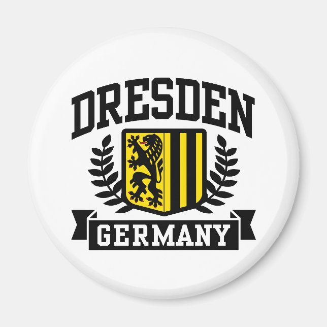 Dresden Germany Magnet (Front)