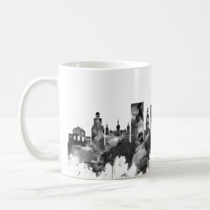 Dresden Germany Skyline BW Coffee Mug