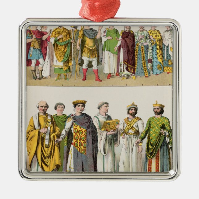 Dress at the Byzantine Court Metal Ornament (Front)